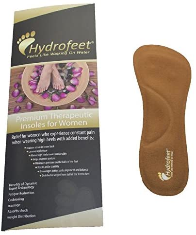 Hydrofeet Gold High Heel Liquid Inserts Hydrofeet Gold High Heel Liquid Inserts