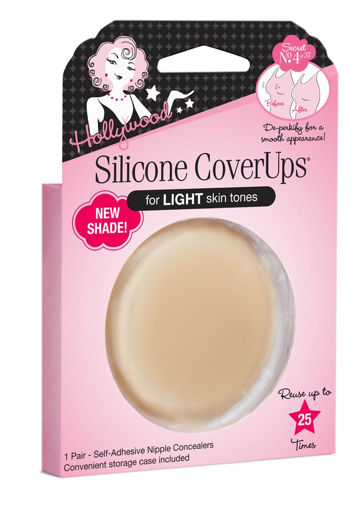 Hollywood Fashion Secrets, Silicone Cover Ups Reusable Nipple