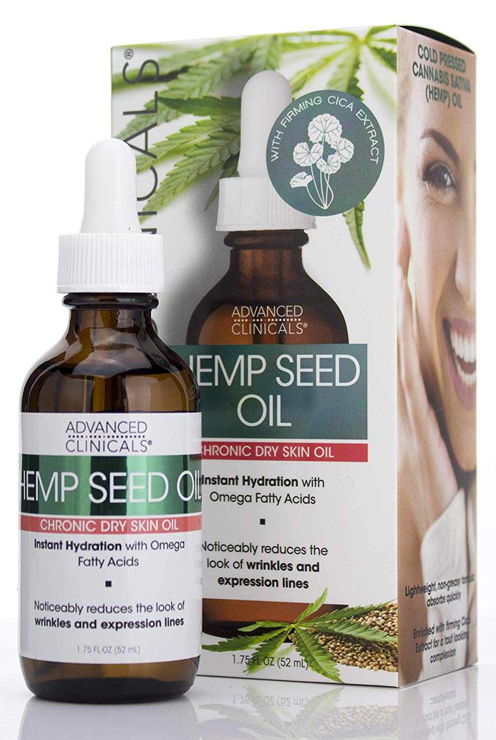 Advanced Clinicals Hemp Seed Oil