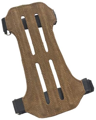 OMP Mountain Man 2-Strap Ventilated Leather Suede Arm Guard