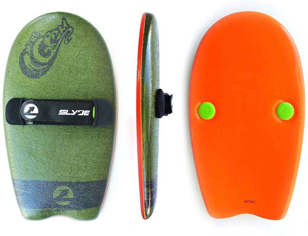 As Seen on Shark Tank! The Slyde Grom Soft Top Body Surfing Handboard As Seen on Shark Tank! The Slyde Grom Soft Top Body Surfing Handboard