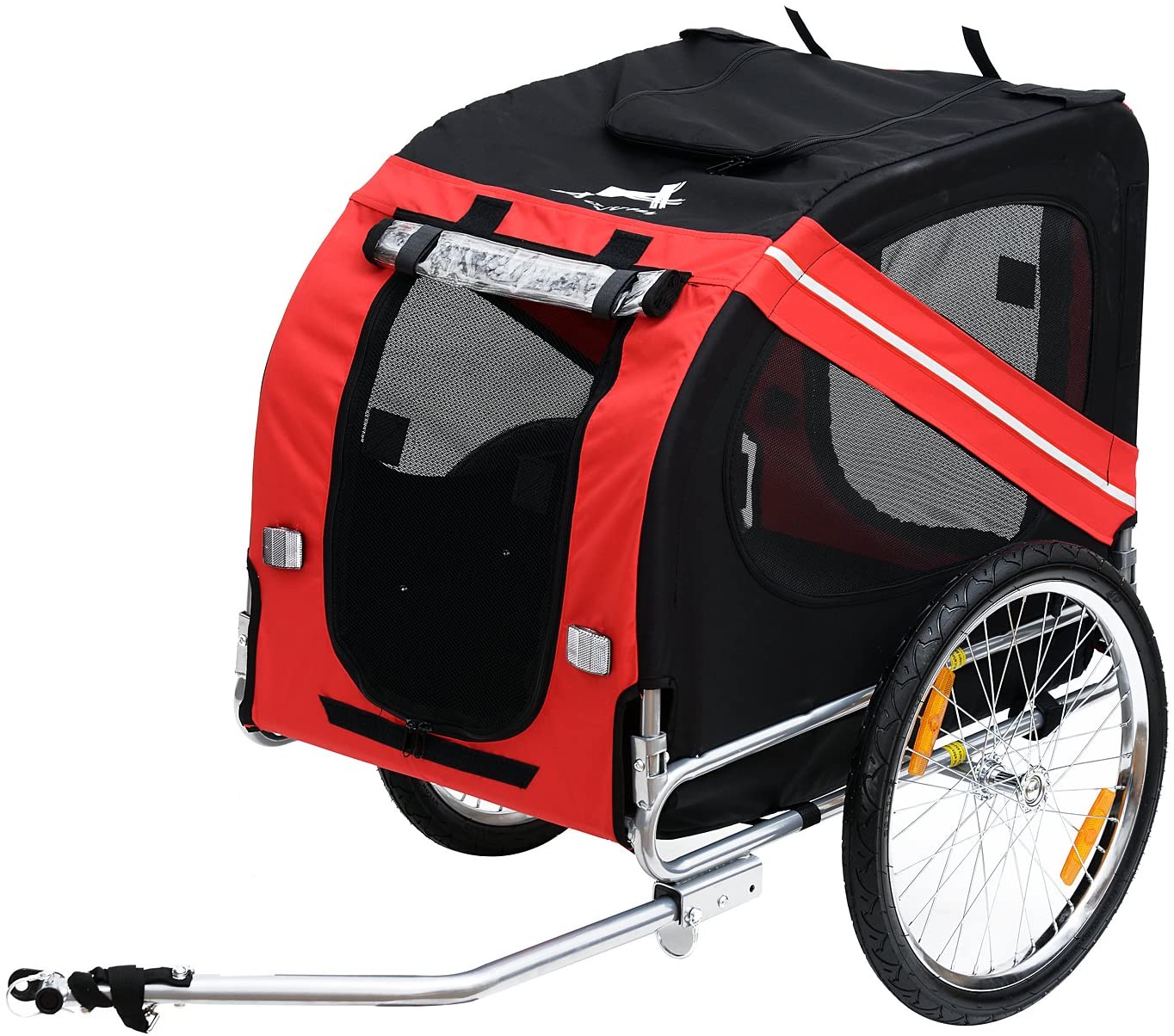 Aosom Elite Pet Dog Bike Trailer