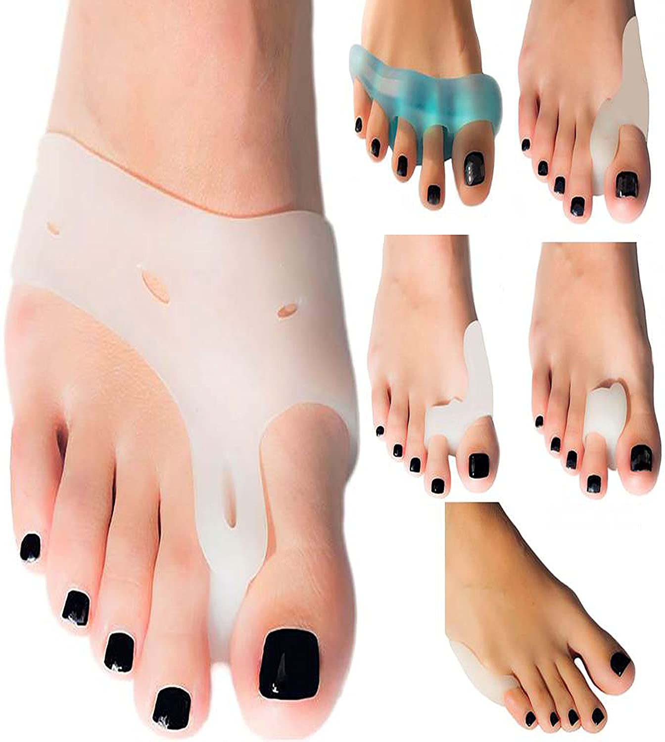 Foots Love – Bunion Splints – Bunions Toe Straightener, Overlapping Toes.