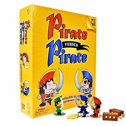 Out of the Box Board Games for Kids - Pirates vs. Pirates Strategy Game
