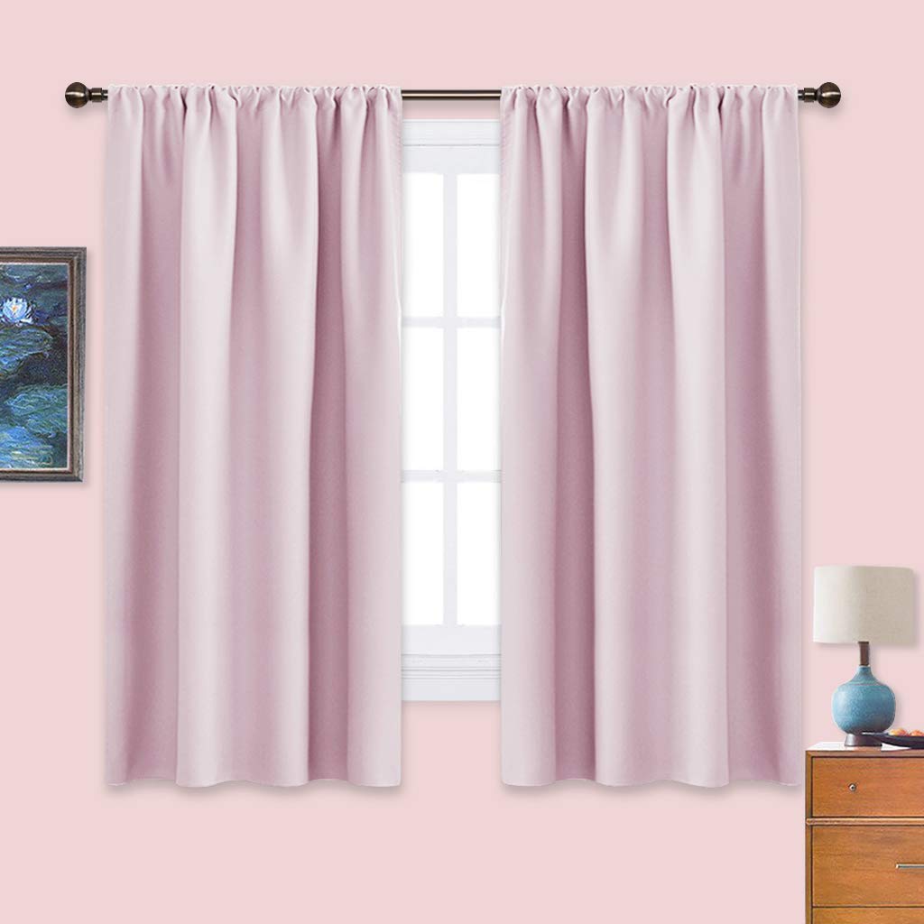 NICETOWN Room Darkening Curtains for Girls Room