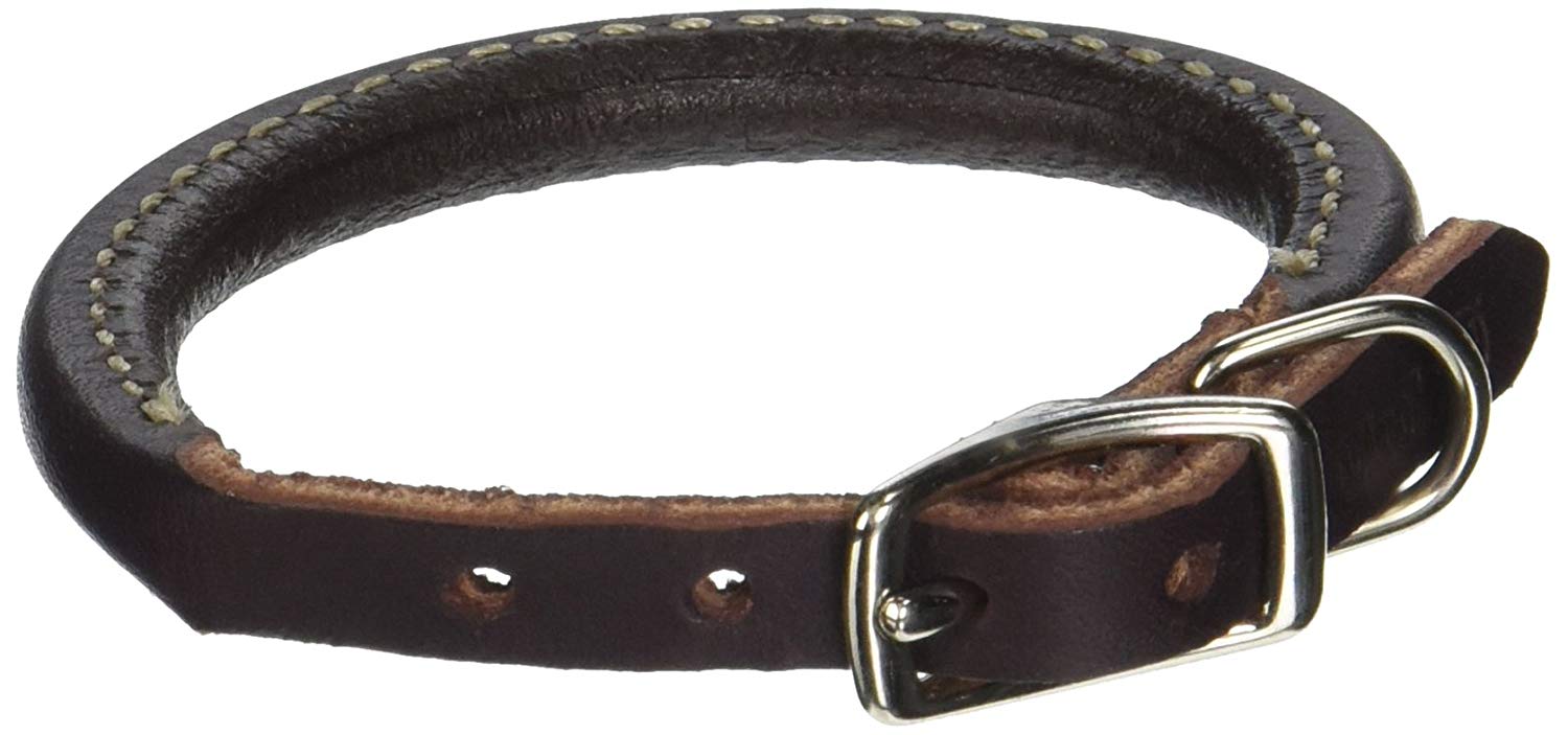 Coastal Pet Products 2203 Leather Latigo Round Dog Collar