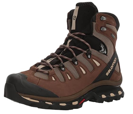 Salomon Men's Quest 4D 2 GTX Lightweight & Durable Leather / Canvas Hiking Boots