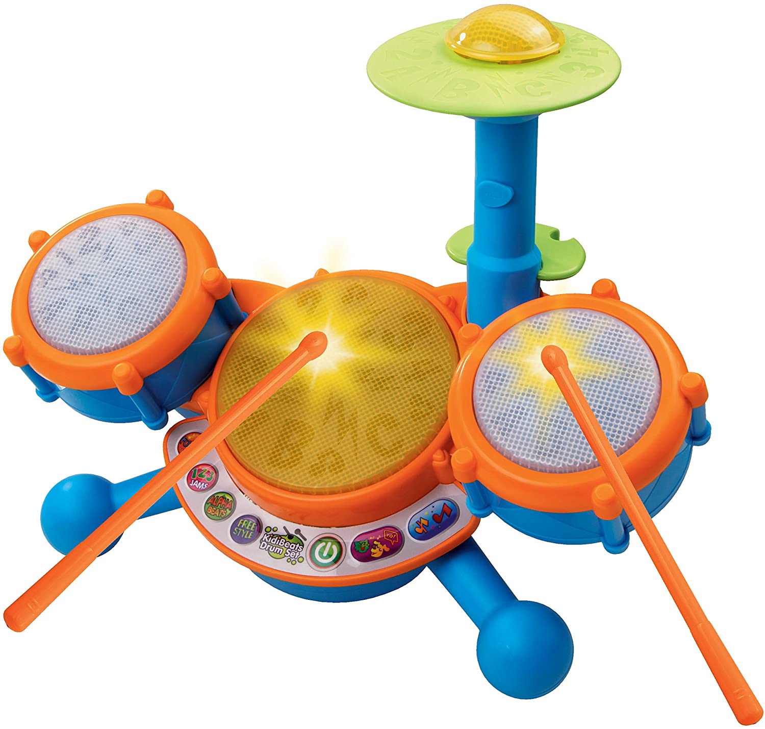VTech KidiBeats Drum Set (Frustration-Free Packaging):