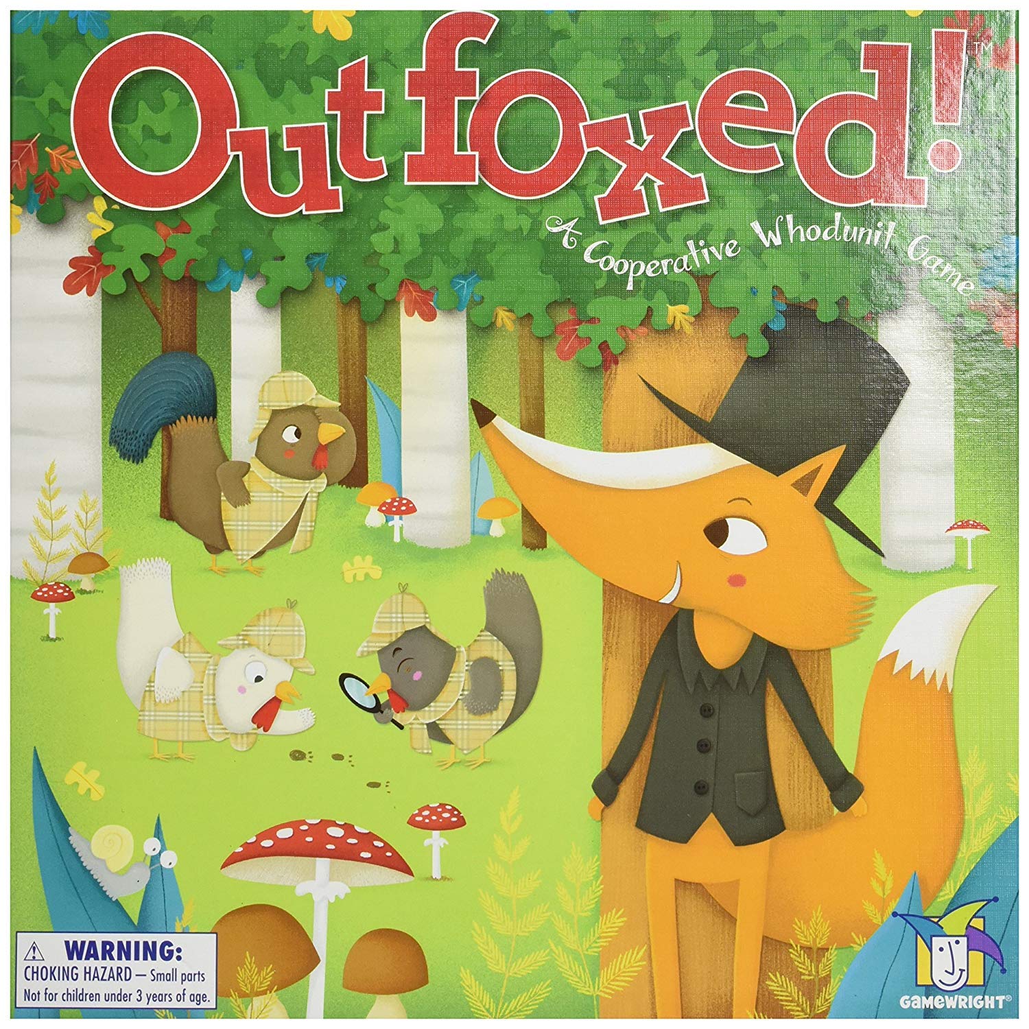 Gamewright Outfoxed! Game Board Game