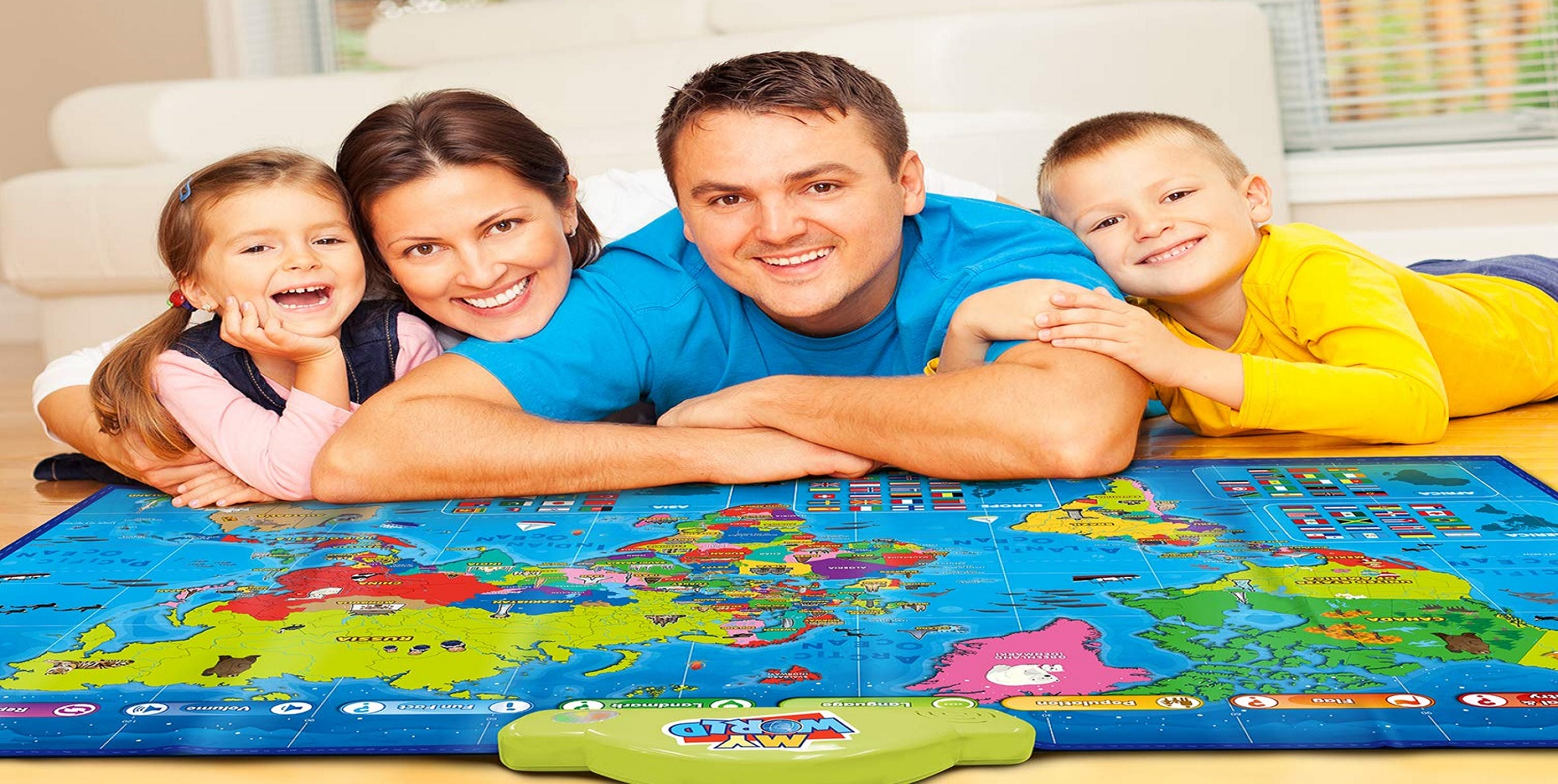 Best World Map for Kids