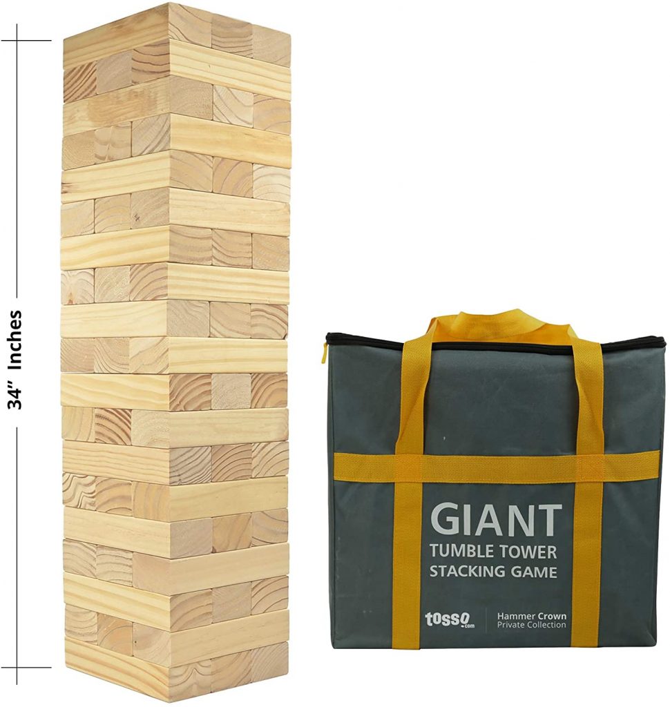 Best Giant Jenga Set [2021] Top Outdoor Life Size Jenga Sets [Reviews]
