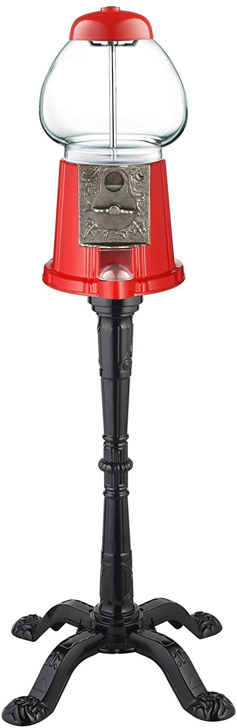 Classic Gumball Machine Bank and Stand