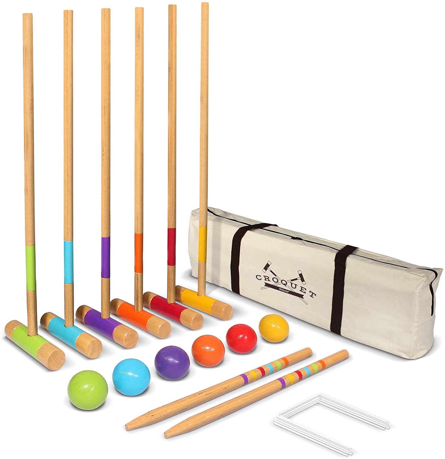 Croquet Set for Adults & Kids 
