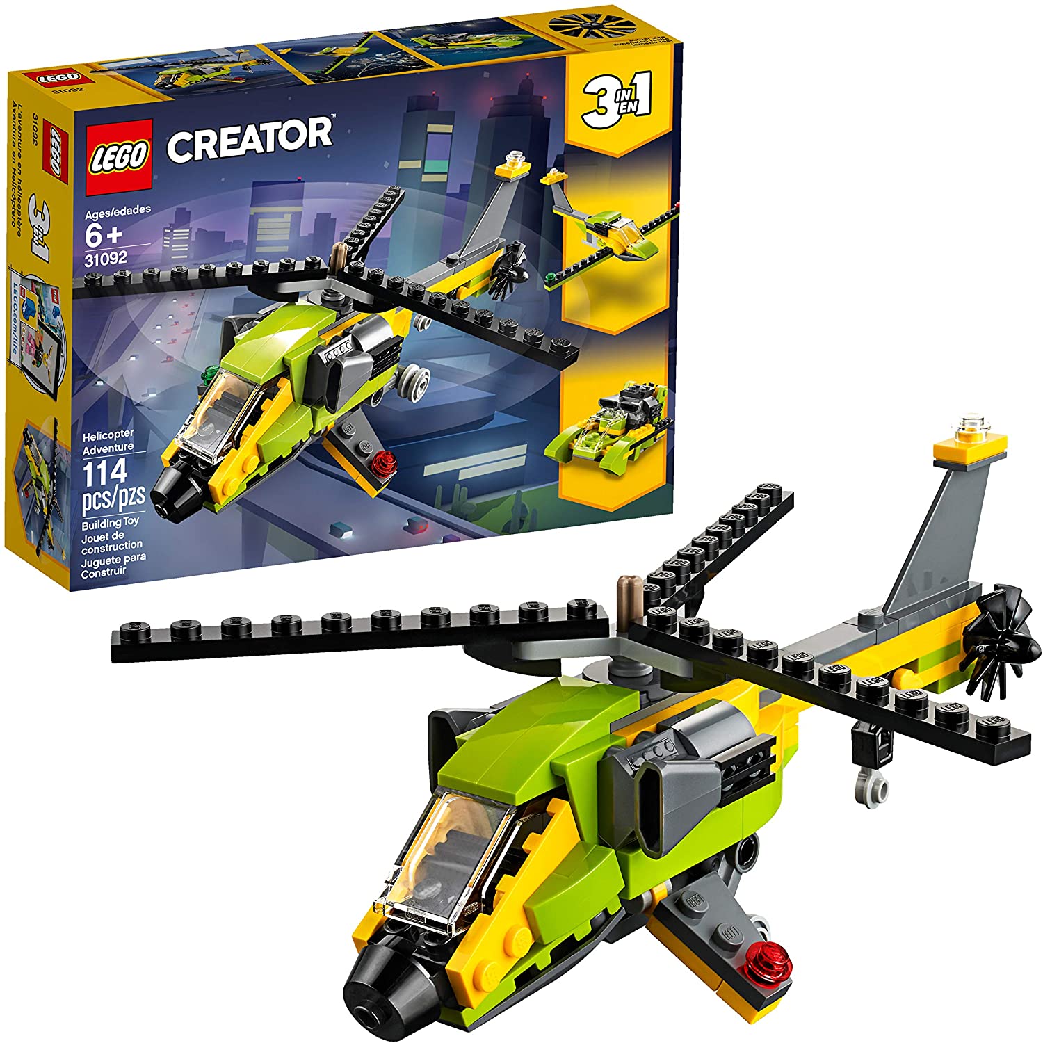 Lego Creator 3in1 Helicopter Adventure