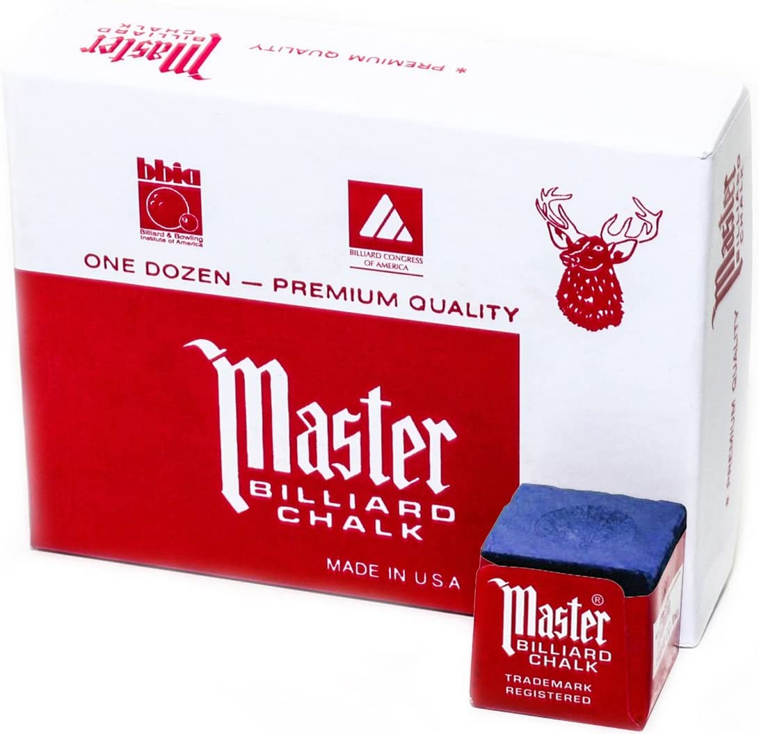 Master Billiard/Pool Cue Chalk Box