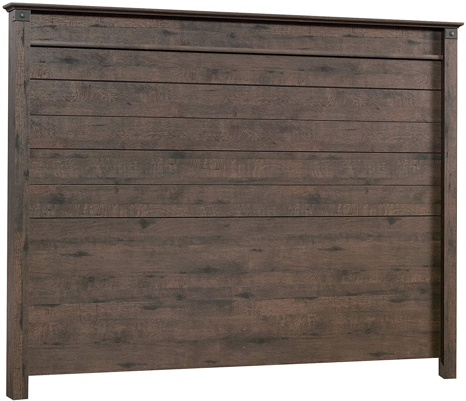 Sauder Carson Forge Headboard, Full/Queen, Coffee Oak finish