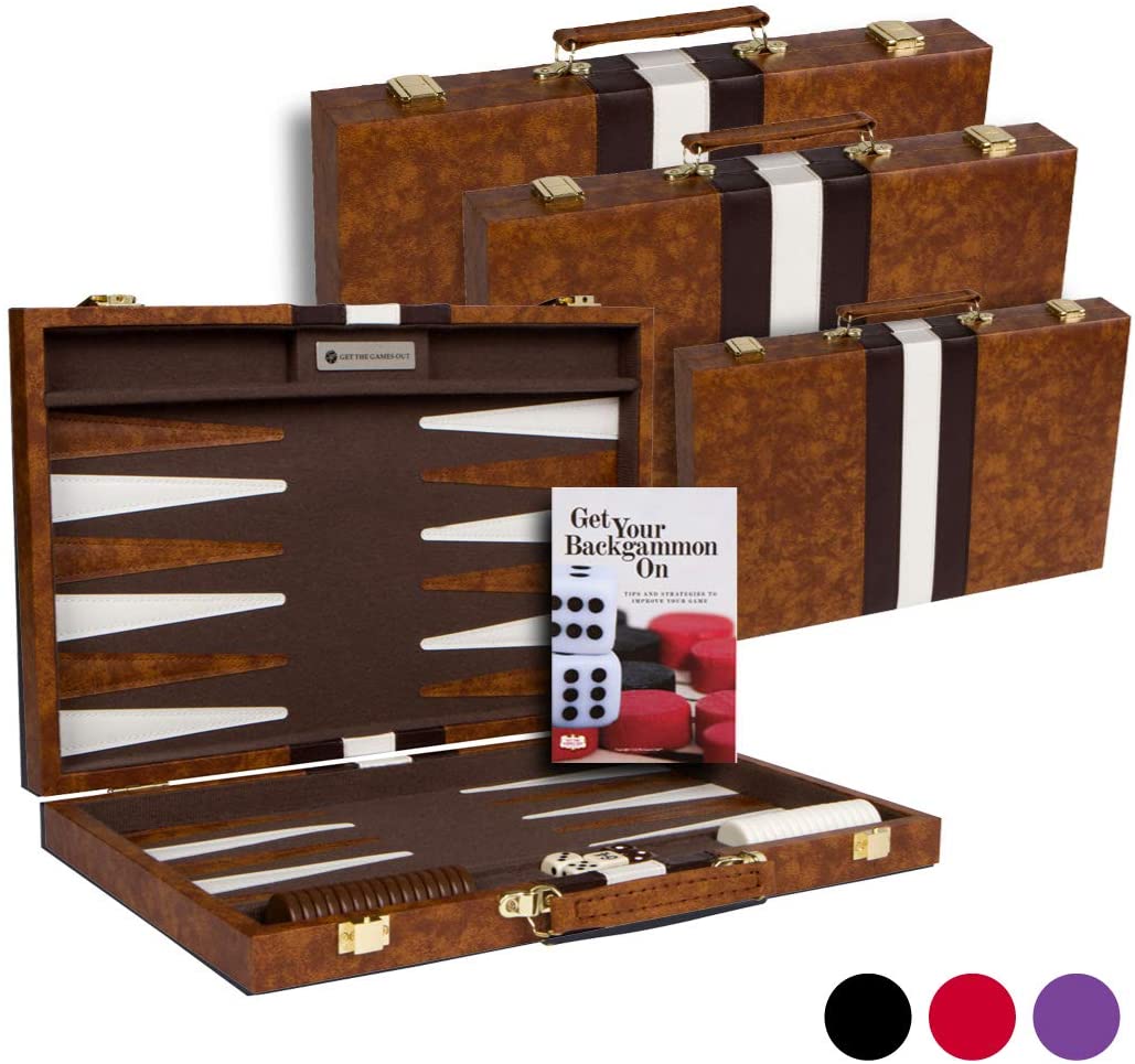 Get-the-games-out Classic Backgammon Set