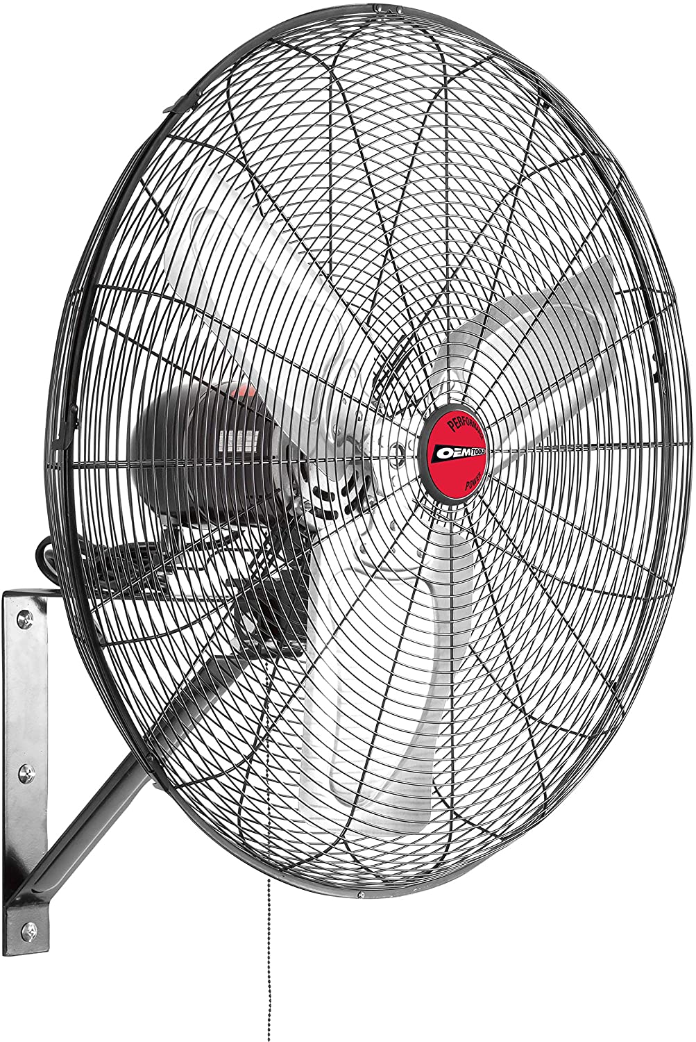 OEMTOOLS 24 Inch High-Velocity Oscillating Wall Mount, Old Model Commercial Fan, 23.9", Black OEMTOOLS 24 Inch High-Velocity Oscillating Wall Mount, Old Model Commercial Fan, 23.9", Black