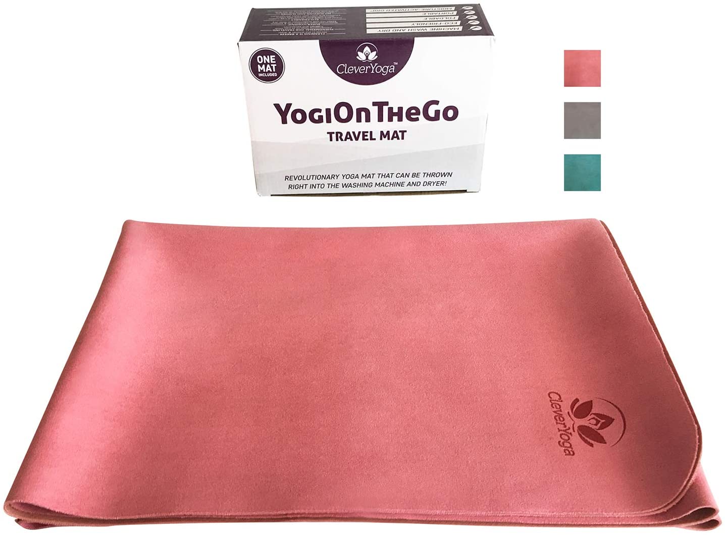 Clever Yoga Yogi on the Go Travel Yoga Mat