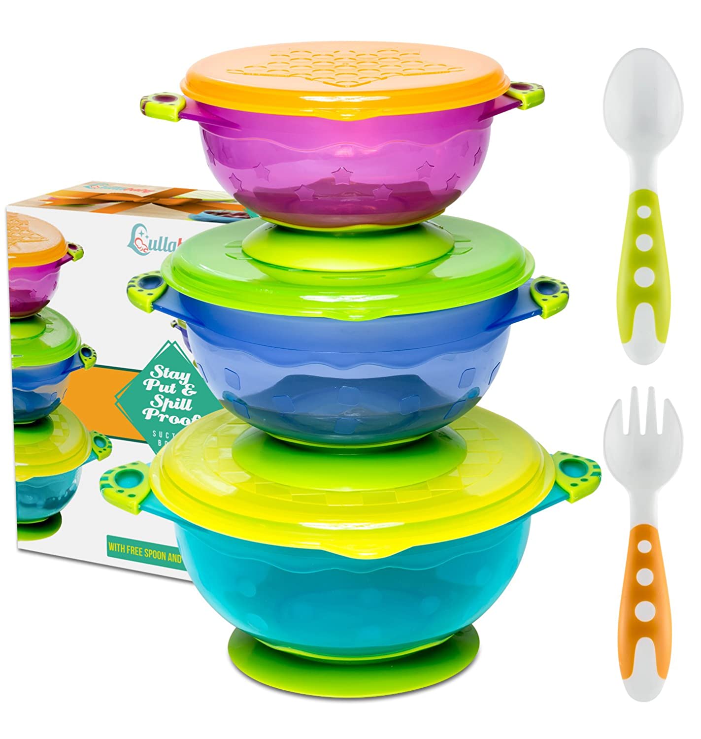 Lullababy Stackable Suction Bowls