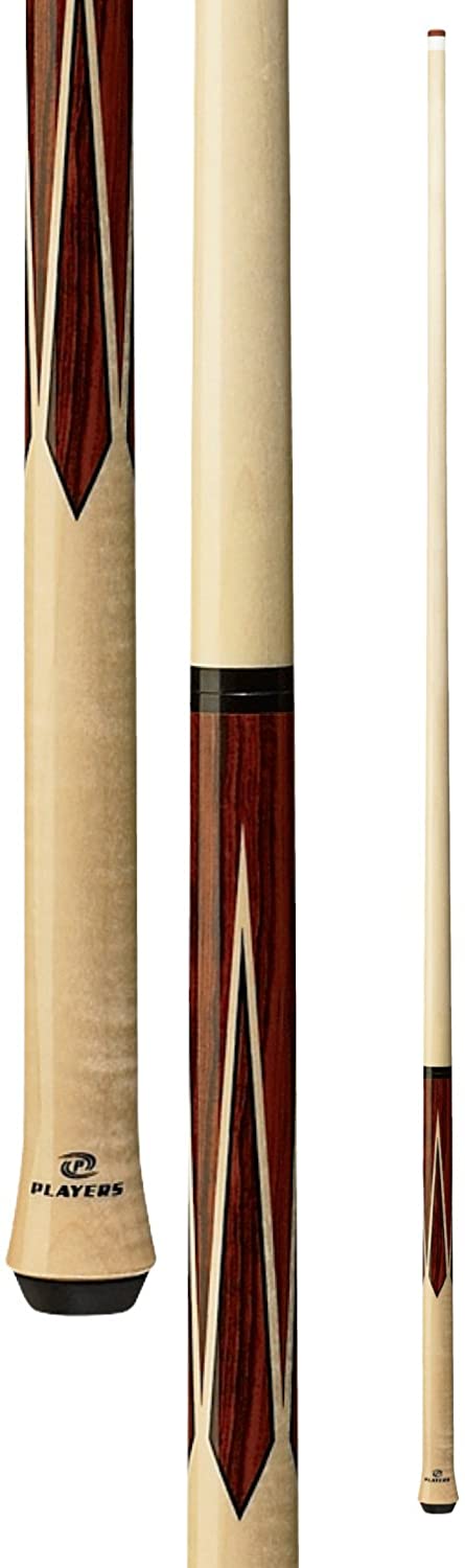 Players Exotics E-jc Birds-eye Maple and Rengas Jump Pool Cue