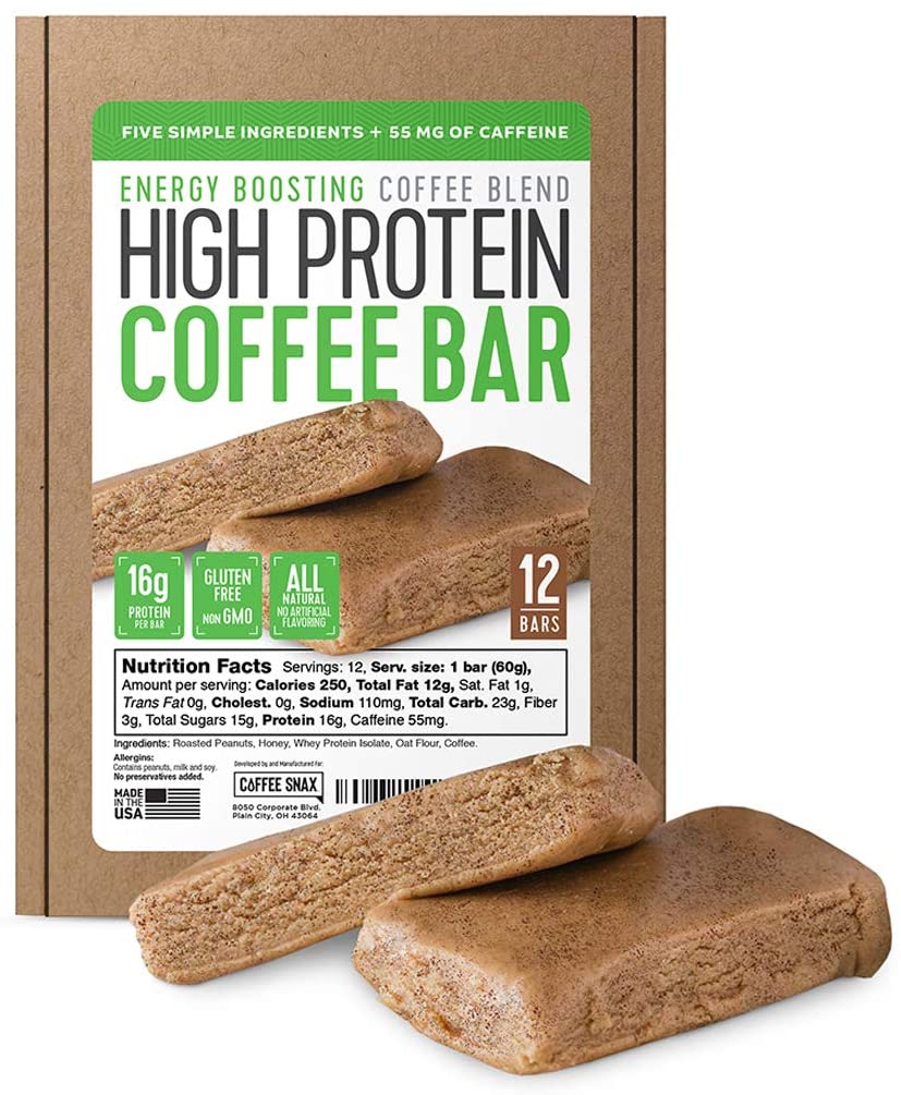 Protein Coffee Energy Bar