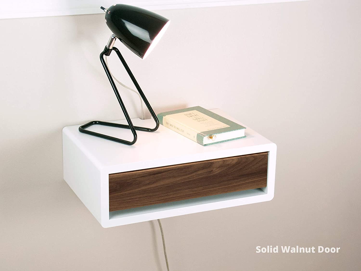 Mid Century Modern Floating Nightstand