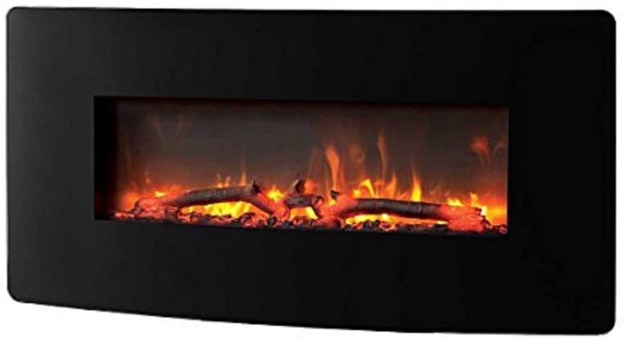 Urbana Muskoka 35-inch Curved Wall Mount Electric Fireplace Urbana Muskoka 35-inch Curved Wall Mount Electric Fireplace