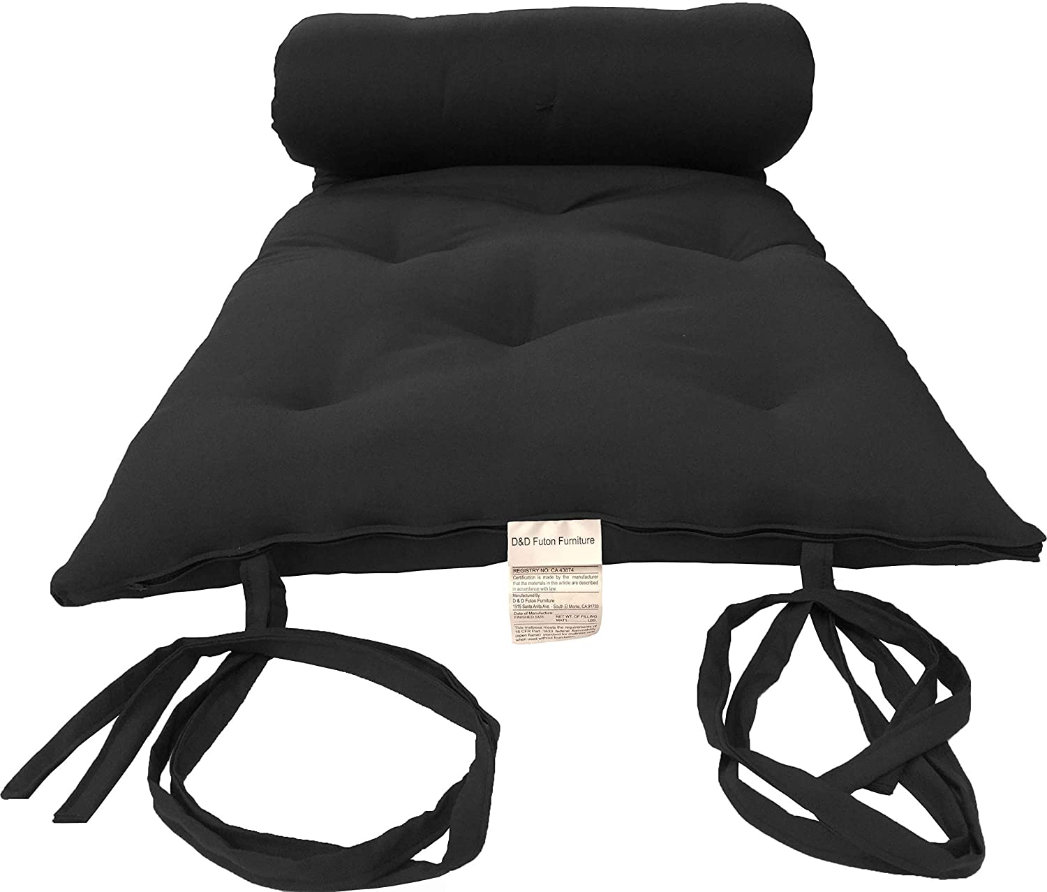 D&D Futon Furniture Cotton/Foam/Fiber Mattress
