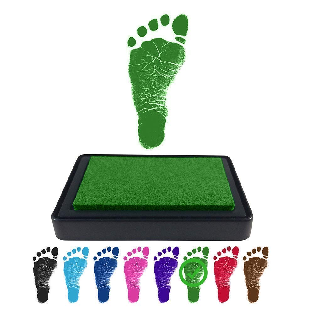 ReignDrop Ink Pad for Baby Footprint, Handprint, Create Impressive Keepsake Stamp