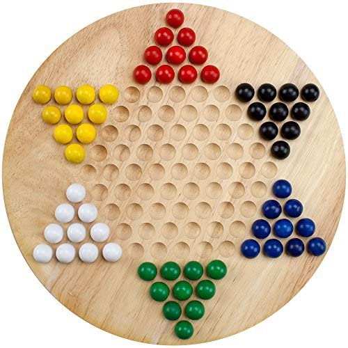 Brybelly Wooden Chinese Checkers