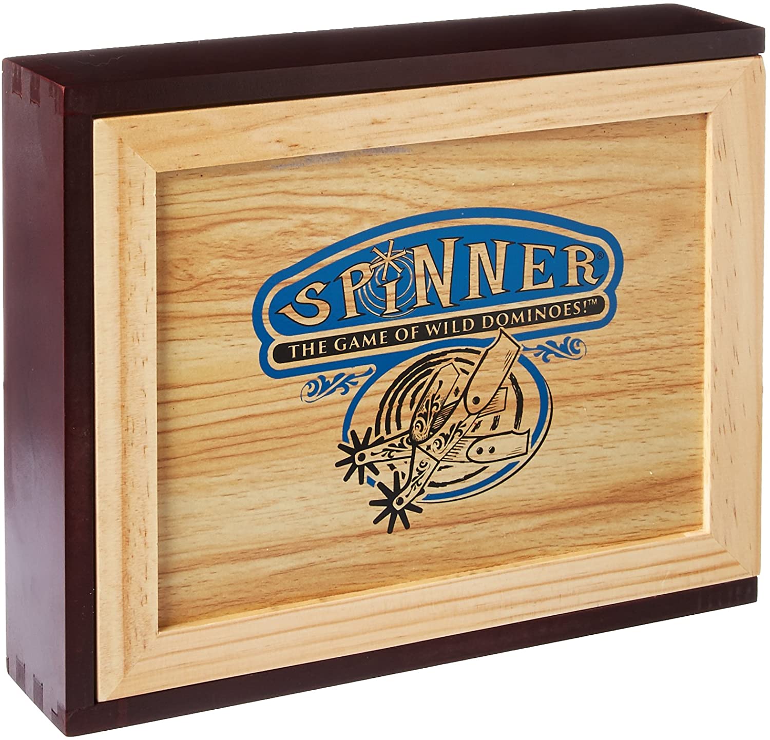 Spinner: The Game of Wild Dominoes (Wooden Box).