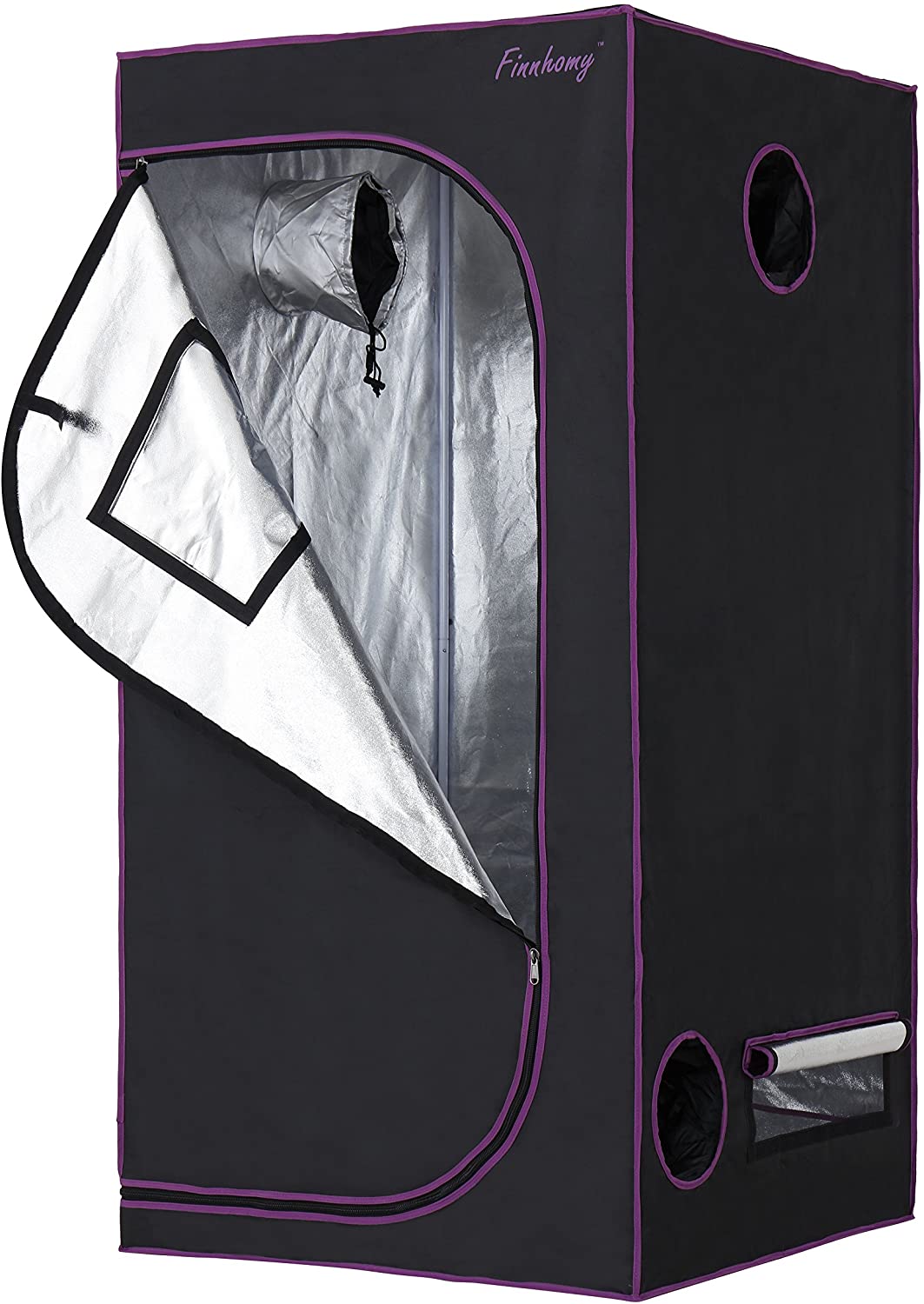 Finnhomy Grow Tent 36"X36"X72" 600 Mylar