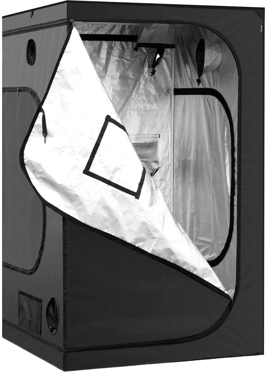 Ipower Gltentm1 48"X48"X78" Mylar Hydroponic Water-resistant Grow Tent