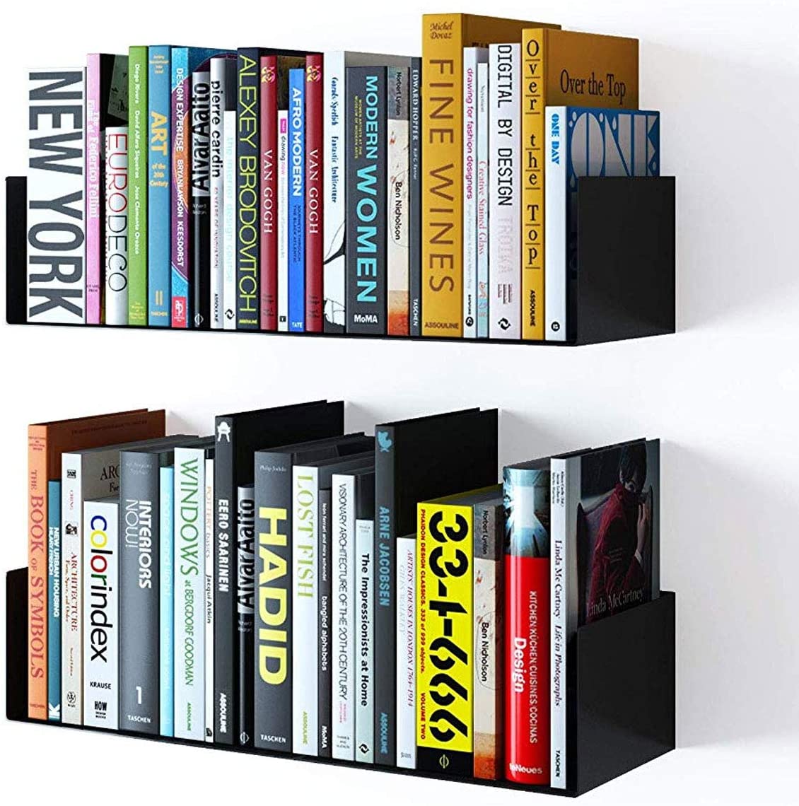 Wallniture Bali Floating Wall Mount Metal U Shape Shelf Wallniture Bali Floating Wall Mount Metal U Shape Shelf