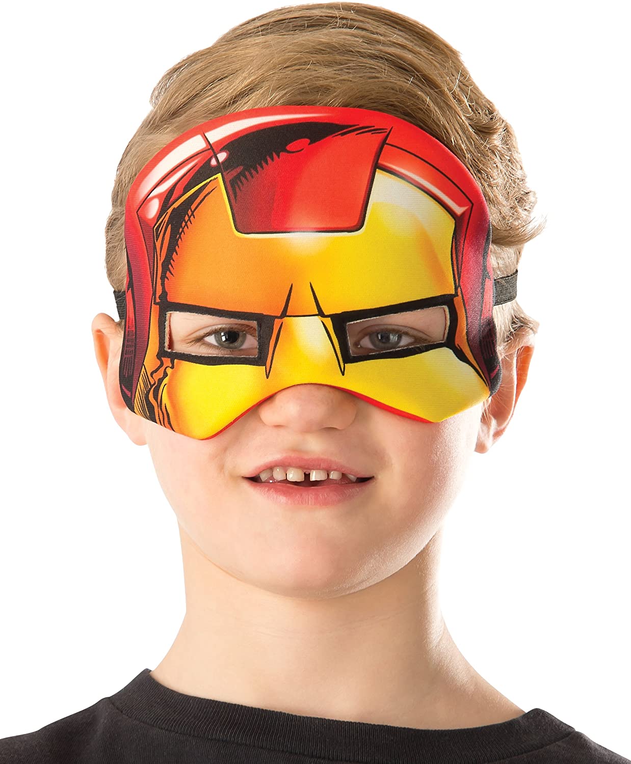 Rubie's Costume Marvel Universe Iron Man Child Costume Plush Eye Mask