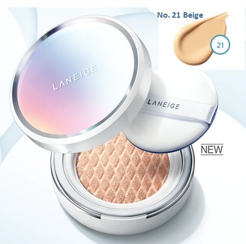 New Laneige Bb Cushion [pore Control] No. 21 Beige
