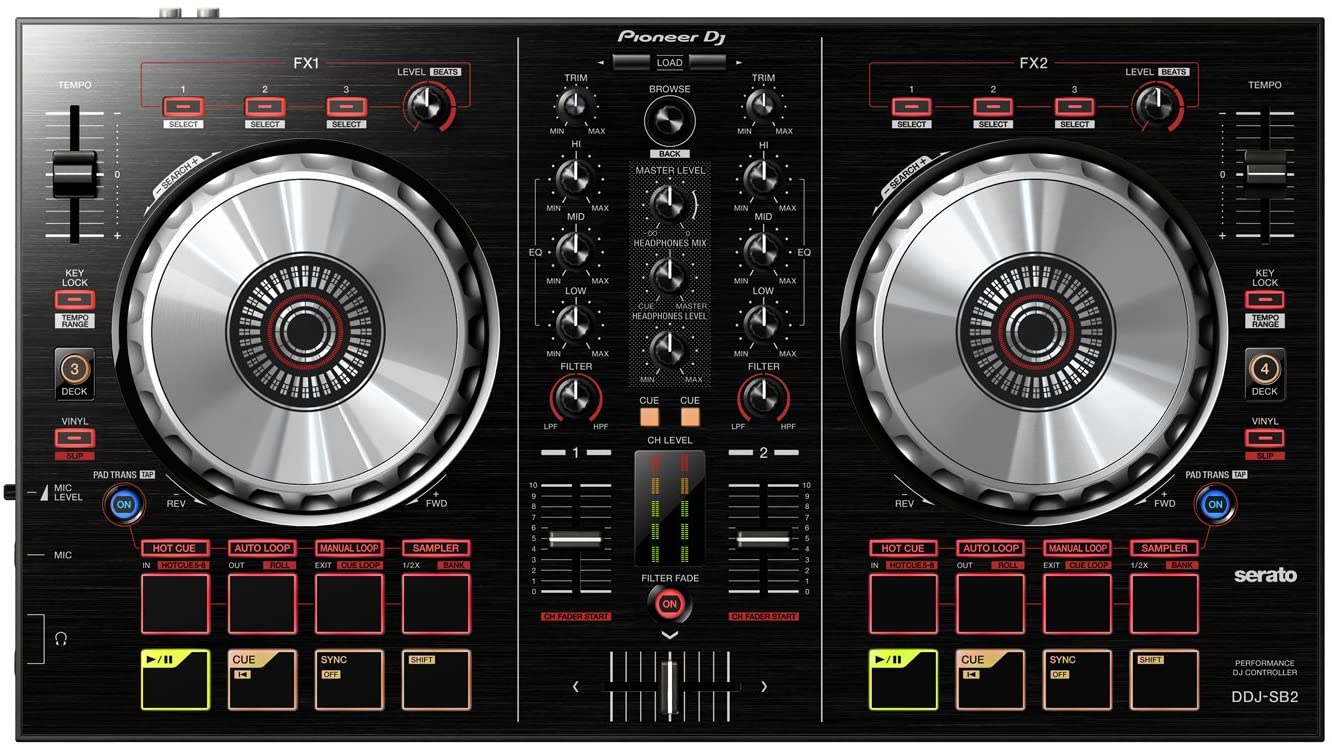 Pioneer Dj Ddj-sb2 Portable 2-channel Controller
