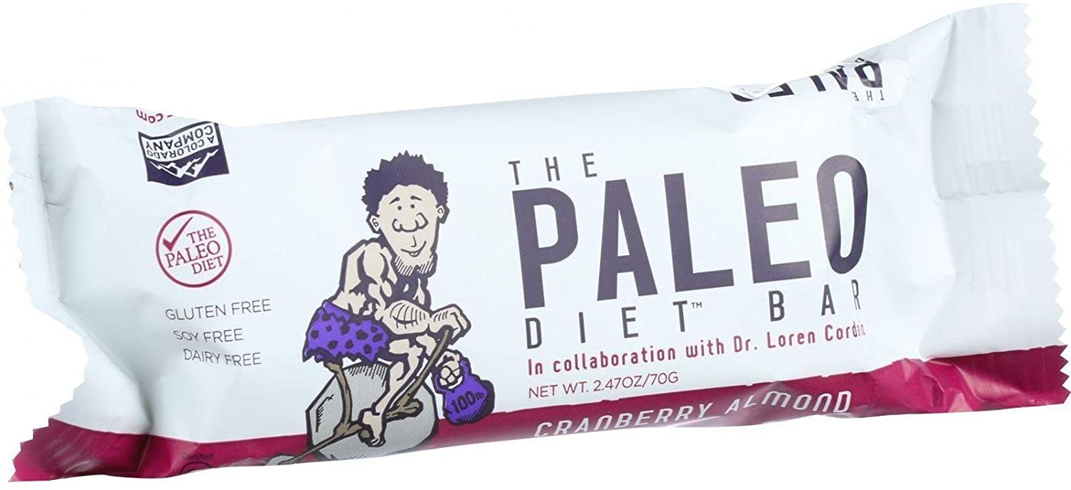 The Paleo Diet Bar Cranberry Almond - 2.47 oz.