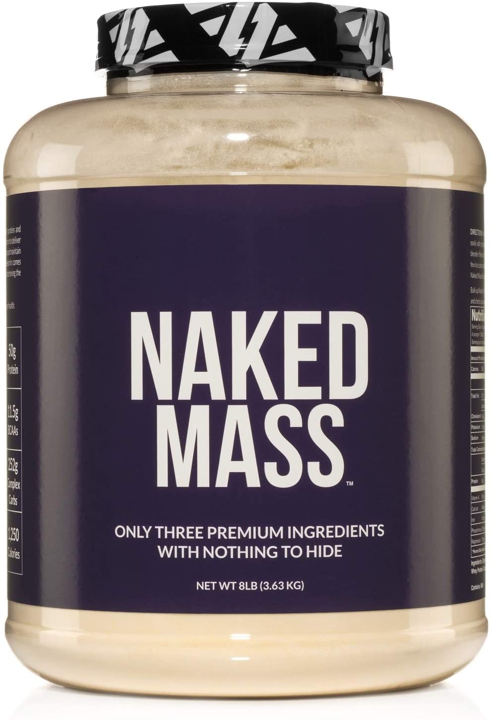 Naked Mass - Natural Weight Gainer Protein Powder