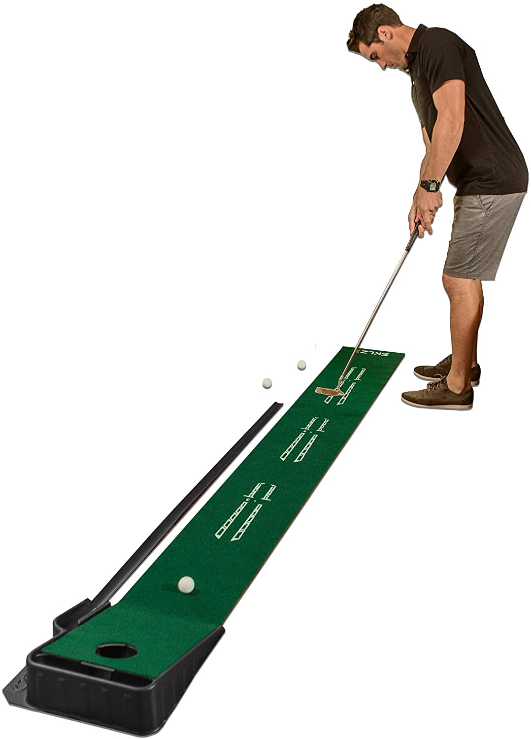 SKLZ Accelerator Pro Indoor Putting Green with Ball Return SKLZ Accelerator Pro Indoor Putting Green with Ball Return