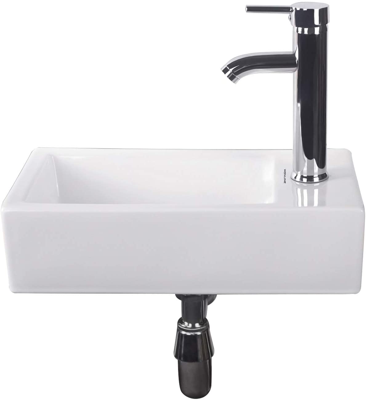 Walcut Bathroom Wall Mount Rectangle Corner Sink Walcut Bathroom Wall Mount Rectangle Corner Sink