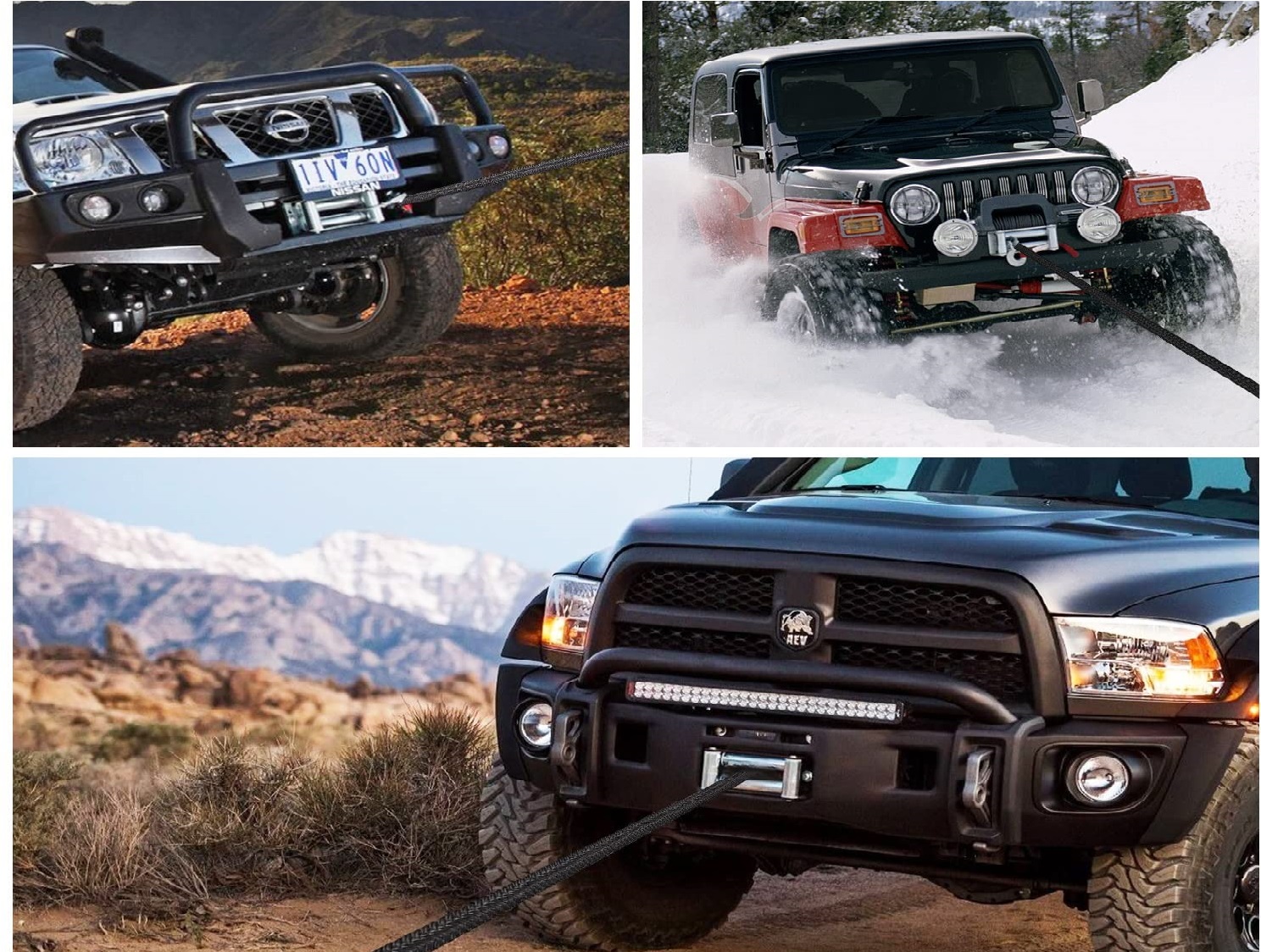 Best Synthetic Winch Rope (Cable)