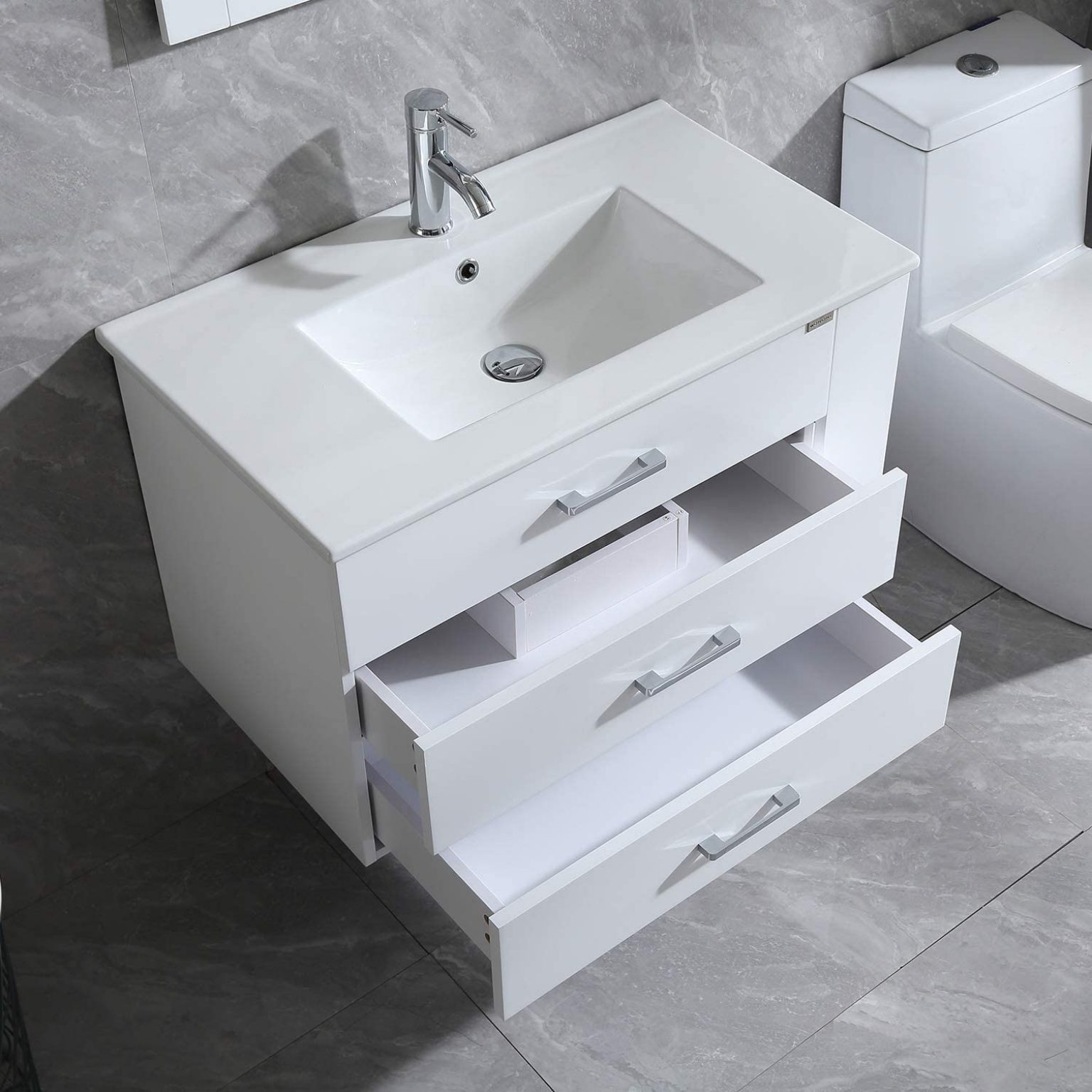 Best Wall Mounted Vanity Set [2023] Top Floating Bathroom Vanities
